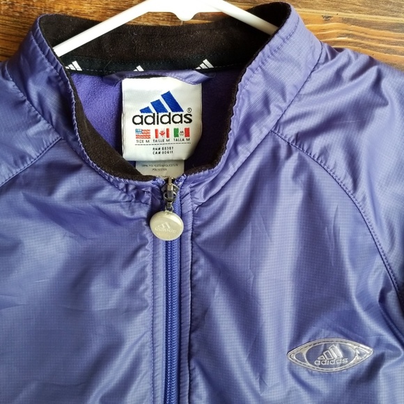 Retro Adidas zip pullover jkt. - Picture 3 of 3